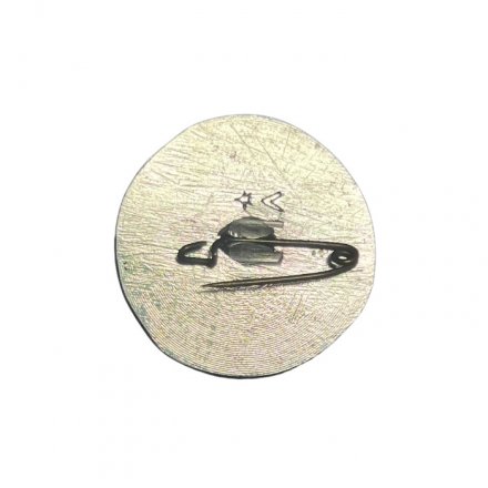 Значок Международный турнир по боксу. Ленинград 1971 (чёрный)