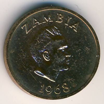 Замбия 1 нгве 1968 год