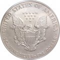 США 1 доллар 2001 год - Шагающая свобода (без отметки МД) цветная