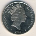 Остров Мэн 5 фунтов 1994 год - Гоночные автомобили. Найджел Мэнселл