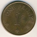 Малави 1 пенни 1967 год