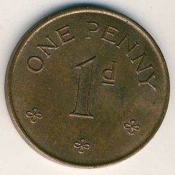 Малави 1 пенни 1967 год