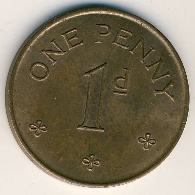 Малави 1 пенни 1967 год