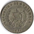 Гватемала 25 сентаво 1971 год