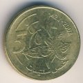 Марокко 5 сантимов 2002 год