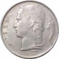Бельгия 1 франк 1967 год BELGIE