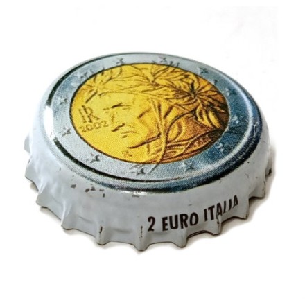 Пробка Италия - RI 2002. 2 Euro Italia