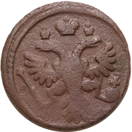 Денга 1737 год Анна Иоанновна (1730 - 1740) - F