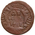 Денга 1737 год Анна Иоанновна (1730 - 1740) - F