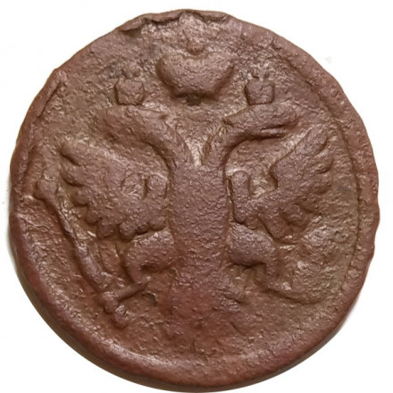 Денга 1737 год Анна Иоанновна (1730 - 1740) - F