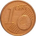 Нидерланды 1 евроцент 2003 год - Королева Беатрикс