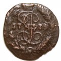 Полушка 1776 год ЕМ Екатерина II (1762 - 1796) - R - VF+