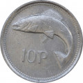 Ирландия 10 пенсов 1997 год - Лосось