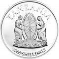 Танзания 1000 шиллингов 2014 год - Гриф