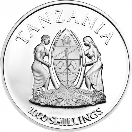Танзания 1000 шиллингов 2014 год - Гриф