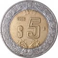 Мексика 5 песо 2006 год - Орёл