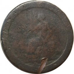 Великобритания 1 пенни 1797 год Георг III