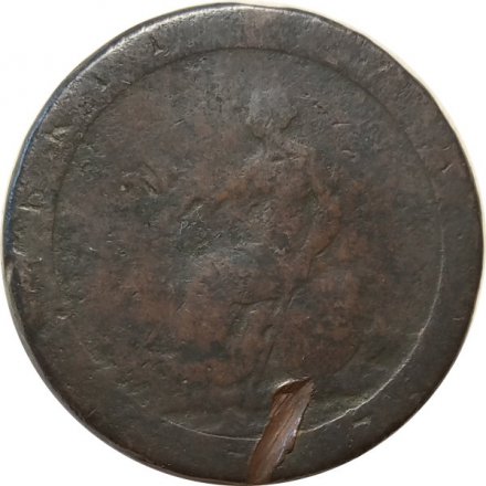 Великобритания 1 пенни 1797 год Георг III