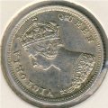 Гонконг 10 центов 1887 год