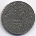Западная Африка 100 франков 1991 год
