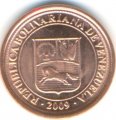 Венесуэла 5 сентимо 2009 год - Герб