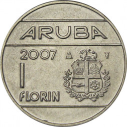 Аруба 1 флорин 2007 год