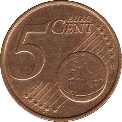 Нидерланды 5 евроцентов 2005 год