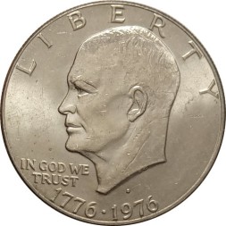 США 1 доллар 1976 год - 200 лет Независимости (D)