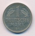 ФРГ 1 марка 1971 год (G)