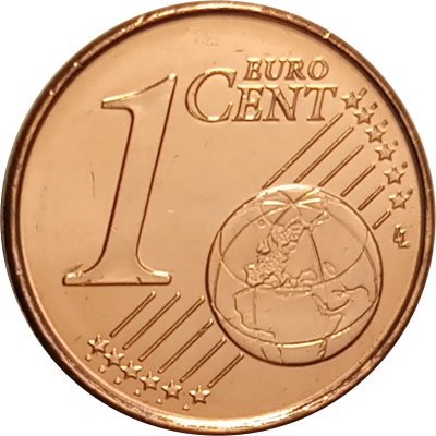 Кипр 1 евроцент 2018 год - Муфлоны UNC