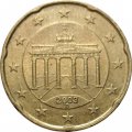 Германия 20 евроцентов 2003 год (D)