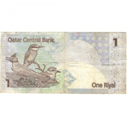 Катар 1 риал 2017 год - F