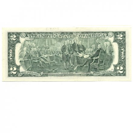 США 2 доллара 2003 год - B - UNC  