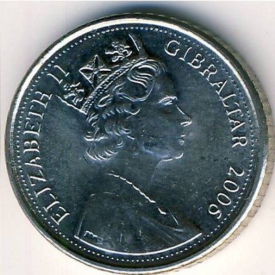 Гибралтар 5 пенсов 2006 год