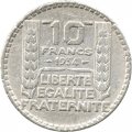 Франция 10 франков 1934 год