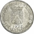 Франция 5 сантимов 1922 год - Нотгельд. Союз торговли и промышленности FREVENT ET ENVIRONS