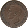 Великобритания 1 фартинг 1940 год - Крапивник