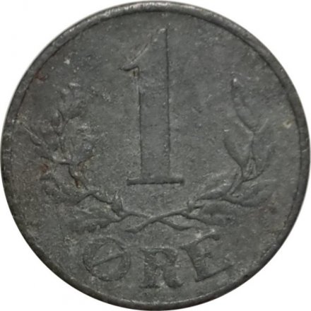 Дания 1 эре 1943 год