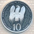 ФРГ 10 марок 1997 год - 500 лет со дня рождения Филиппа Меланхтона (J)