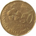 Малайзия 50 сен 2017 год