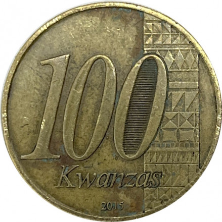 Ангола 100 кванза 2015 год - 40 лет независимости