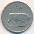 Ирландия 5 пенсов 1975 год