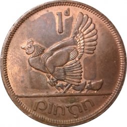 Ирландия 1 пенни 1963 год