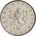 Чехия 1 крона 2001 год