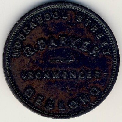 Австралия 1 пенни 1865 год