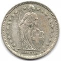 Швейцария 1 франк 1956 год