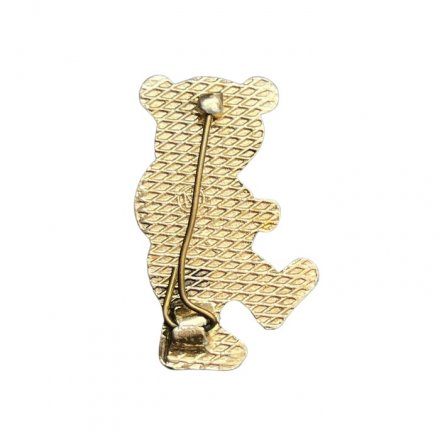 Значок Медведь (отсутствует страз)