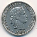 Швейцария 20 раппенов 1929 год