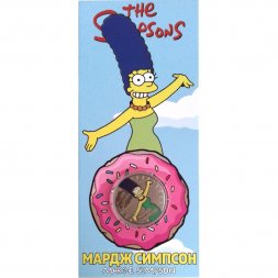 «Мардж Симпсон. The Simpsons» - Гравированная цветная монета 25 рублей в буклете
