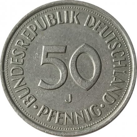 ФРГ 50 пфеннигов 1979 год (J)